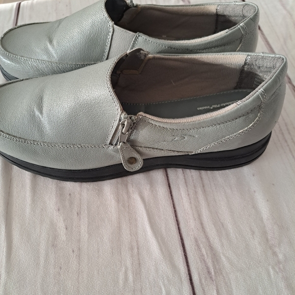 3 FOR 12 SALE Dr Scholls Side Zip Loafer Size 11 W Gray DoubleAir-Pillo Insoles - Picture 3 of 5